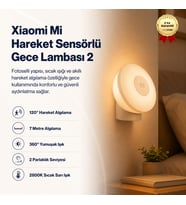 Xiaomi Mi Hareket Sensörlü Gece Lambası 2 Activated Night Light 2