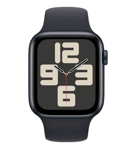 Apple Watch SE 2.Nesil (2023) GPS 44mm Midnight Aluminium Case with Midnight Sport Band - M/L