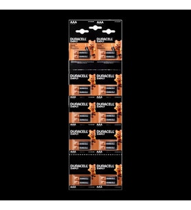 DURACELL İNCE PİL ALKALİN 20 PARÇA (5343)