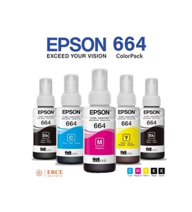 Epson 664 C13T66424A Multipack 4+1 Multipack Takım