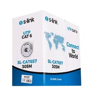 S-link SL-CAT657 305mt 23AWG Utp CAT6 Kablo