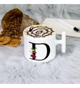 D Harfi Latte Fincanı