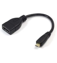 HDMI to HDMI Çevirici Görüntü ve Ses Aktarım Kablosu 15 cm 5139
