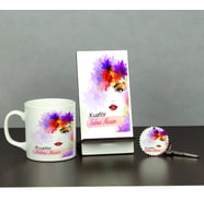Kuaför Üçlü Set (Kupa + Telefon Standı + Anahtarlık) 002