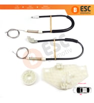 Ford Transit Connect Tourneo MK1 2002-2013 2T14V23201BG İçin Elektrikli Ön Sol Cam Kriko Tamir Seti