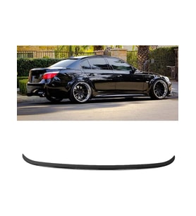 Bmw E60 5.seri 2003-2010 Uyumlu  Piona Balck Ince M5 Spoyler Spoiler