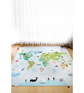 Oyun Mati / Halisi 150x150 cm DunyaHrt Mavi