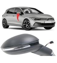 Vw Golf 8 Sağ Ayna Katlanır Alt Aydınlatmasız 9 Pin 5H1857508AE