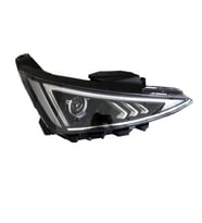 Hyundai Elantra 2019-2020 Far Lambasi Ön Far Ledsiz 546565642 - Taraf / Sol