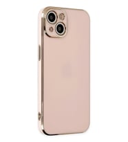 Newface Apple iPhone 14 Kılıf Volet Silikon - Pembe