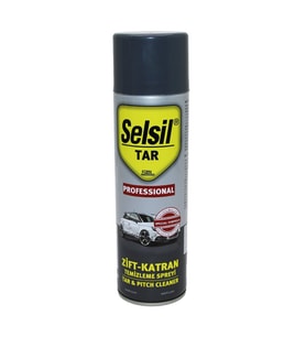 SELSİL TAR ZİFT - KATRAN TEMİZLEME SPREY 500ML KİR - YAĞ (5343)