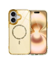 Durukar® iPhone 16 Plus Live Diamond Magsafe Kapak - Sarı