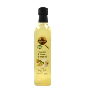 Tarihi SultanAhmet Baharatçısı Maydanozlu Sarımsaklı Limon Sirkesi 500 ml – %100 Katkısız Doğal  Özel Üretim