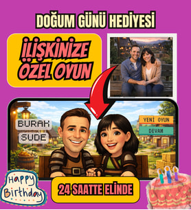 Sevgiliye Doğum Günü Hediyesi – Kişiye Özel Mobil Oyun Sürprizi (İlişki Oyunu)  Sevgilini Kurtar – Memoritory