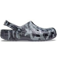 Crocs Classic Printed Camo Clog Erkek Terlik (Gri)