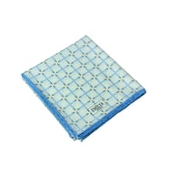 Emilya Rayon Desenli Eşarp 90x90 cm (Beyaz)