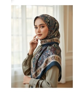 Soft Lale Desen Şal 70 x180