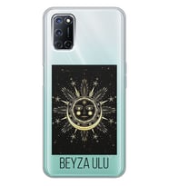 Oppo Sun Moon Tasarımlı Şeffaf Telefon Kılıfı