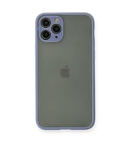 iPhone 11 Pro Kılıf Montreal Silikon Kapak - Gri