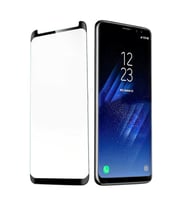 Samsung Galaxy Note 9 Uyumlu Zore Kavisli Full Yapışkanlı Cam Ekran Koruyucu (Siyah)