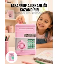 Northcity Şifreli Para Tasarruf Kumbarası - Büyük Hazne ve Otomatik Para Alma Sistemi