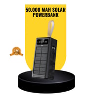 Mey İthalat® Taşınabilir Güneş Panelli Powerbank Çoklu Cihaz Şarj Destekli