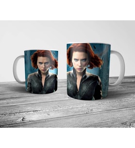 Pixxa Black Widow - Marvel Kupa Bardak Model 4
