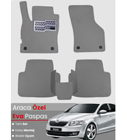 SKODA OCTAVİA A5 (2004-2012) Uyumlu EVA Paspas Tam Set–Oto Paspas,Araca Özel,Kolay Montaj