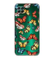 PrintiFy Huawei P40 Lite ile Uyumlu Water Color 2  Kamera Korumalı Şeffaf  Kılıf