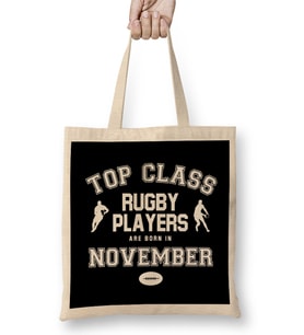 Top Class Rugby Players Are Born In November Bez Çanta Uzun Saplı