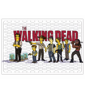 The Walking Dead Simpsonized Puzzle 240 Parça Yapboz