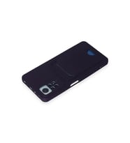 ERTAN Redmi Note 11 Pro Kılıf Kelvin Kartvizitli Silikon - Derin Mor