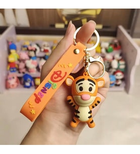 Winnie The Pooh Tigger 3d Anahtarlık Çanta Süsü