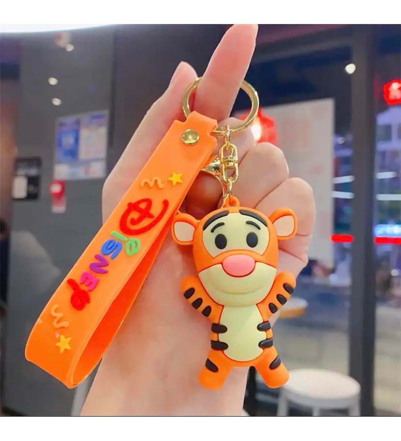 Winnie The Pooh Tigger 3d Anahtarlık Çanta Süsü