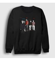 Presmono Unisex Siyah Band Radiohead Sweatshirt 291167tt