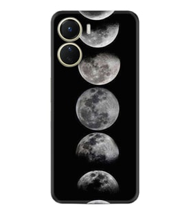 Vivo Y16 Kılıf Resimli Desenli Baskılı Silikon Great Moons 1354