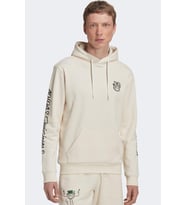 Adidas x André Saraiva Hoodie Erkek Kapüşonlu Sweatshirt Krem