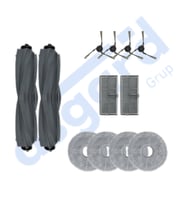 Dreame X40 MASTER-X40 ULTRA-L40 ULTRA UYUMLU 2 Ana Fırça 4 Yan Fırça 2 Filtre 4 Mop