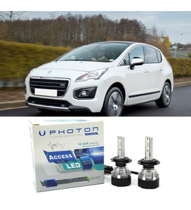 Peugeot 3008 Led Xenon Kısa Far Ampulü H7 Access Yeni Seri Beyaz 2013-2016
