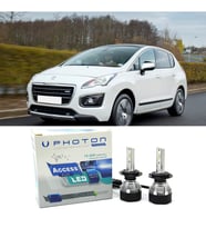 Peugeot 3008 Led Xenon Kısa Far Ampulü H7 Access Yeni Seri Beyaz 2013-2016