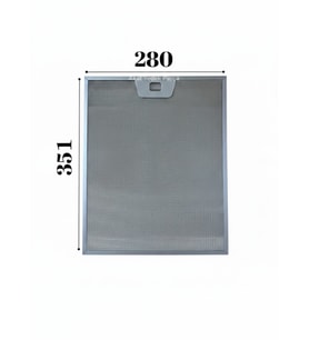 Bosch İle Uyumlu DUL63CC50/02 Aspiratör Davlumbaz Metal Yağ Filtresi