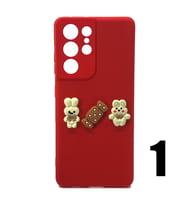 Nettech Samsung Galaxy S21 Ultra Uyumlu Maskot Seri Arka Koruma Kılıf NT-106201