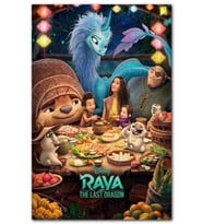 Cakatablo Raya Ve Son Ejderha Tanrısı Film Görseli MDF Tablo