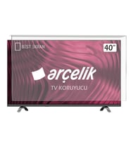 ARÇELİK A40L57454B TV EKRAN KORUYUCU - Arçelik 40" inç Tv Ekran Tv Şeffaf Koruma paneli