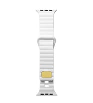 Apple Watch 42mm Uyumlu Kordon Silikon Soft Yüzey Metal Tokalı KRD-73 Kayış