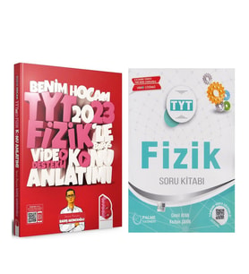 Benim Hocam 2023 TYT Fizik Konu ve Palme Soru Bankası Seti 2 Kitap