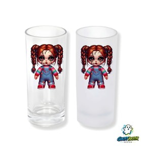 Bayan Chucky Buzlu / Buzsuz Seçenekli Rakı Bardağı – 1 Adet Şık Sunum Bardağı 0246