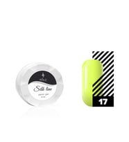 Jel boya & Nail art/dizayn Silk line 17 neon sarı 6 ml.