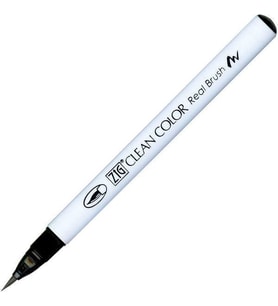 Zig Clean Color Real Brush Fırça Uçlu Marker Kalem 096 Mid Gray 