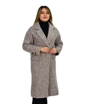 Kadın Buklet Kaşe Kaban K3146 BGL-ST03284 (Bej)